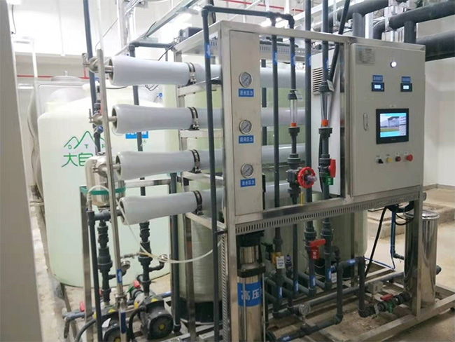RO纯水设备运行系统案例