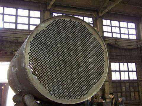 热力厂管式换热器除垢清洗设备案例